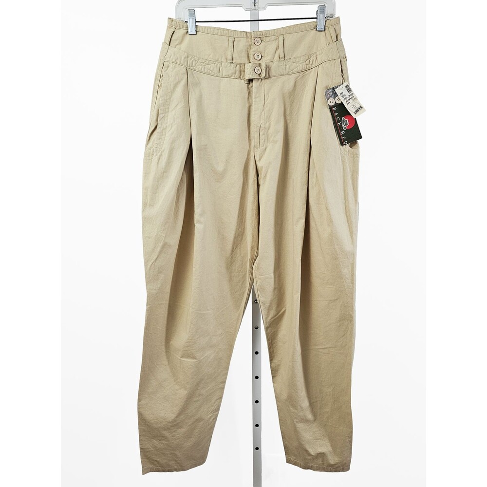 Outback Red The Limited Size 12 High Waisted Khaki Balloon Leg Pleated Pants